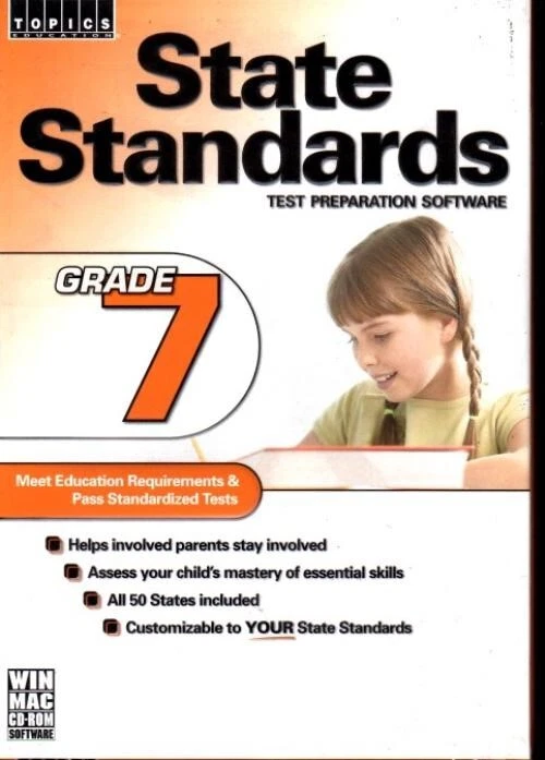 State Standards: Grade 7 CD for Win/Mac - NEW in BOX - Image 1 of 2