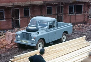 LAND ROVER 109 TRUCK CAB FACTORY SLIDE 35MM PHOTOGRAPH 1968 - Picture 1 of 2