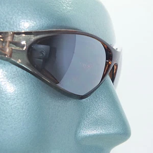 Petite Wraparound Sunglasses Close Fit Brown Frame Brown Lens Sun Shades - Picture 1 of 3