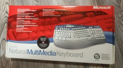 Microsoft Natural Multimedia Keyboard - 105-Key French Canadian Layout - Image 1 of 4