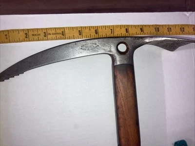 Hacha de hielo de escalada en hielo Everest Pickle F. Rallings Fulpmes anterior a 1960 Austria Foto 1 de 4