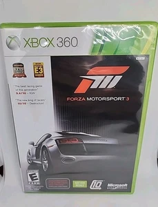 Forza Motorsport 3 (Microsoft Xbox 360, 2009) Brandneu VERSIEGELT - Bild 1 von 4