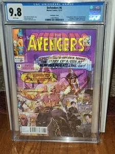 Marvel Comics: Defenders (2017) Issue #6 CGC 9.8 Lenticular Cover - Picture 1 of 1