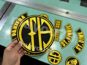 EMBROIDERED PANTERA CFH FULL PATCH SET OF 10pcs (Please Read Ad - Picture 1 of 3