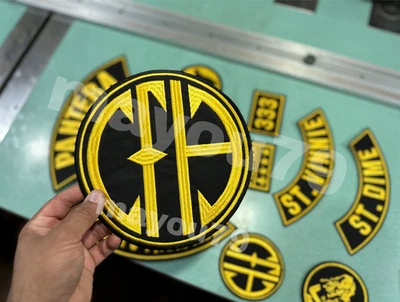 EMBROIDERED PANTERA CFH FULL PATCH SET OF 10pcs (Please Read Ad - Image 1 of 3