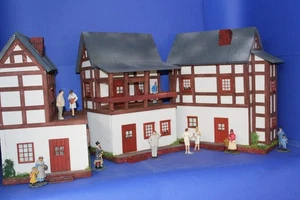 70737 Häusergruppe Hagerfeld, 3 Stück, Spur G - LGB, Fertigmodell in Composite - Picture 1 of 13