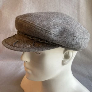 Cappello da pescatore greco taglia XL 7 5/8 lana made in Greece - Foto 1 di 9