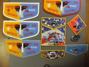 Boy Scout OA 470 Amangamek Wipit large lot 9516OO - Picture 1 of 1