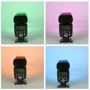 20pcs Camera Flash Gels Transparent Color Correction Balance Lighting Filter _j - Picture 1 of 11