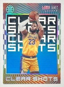 2019-20 Illusions LeBron James Blue Sapphire Clear Shots SP Acetate 1 Lakers NBA - Picture 1 of 12