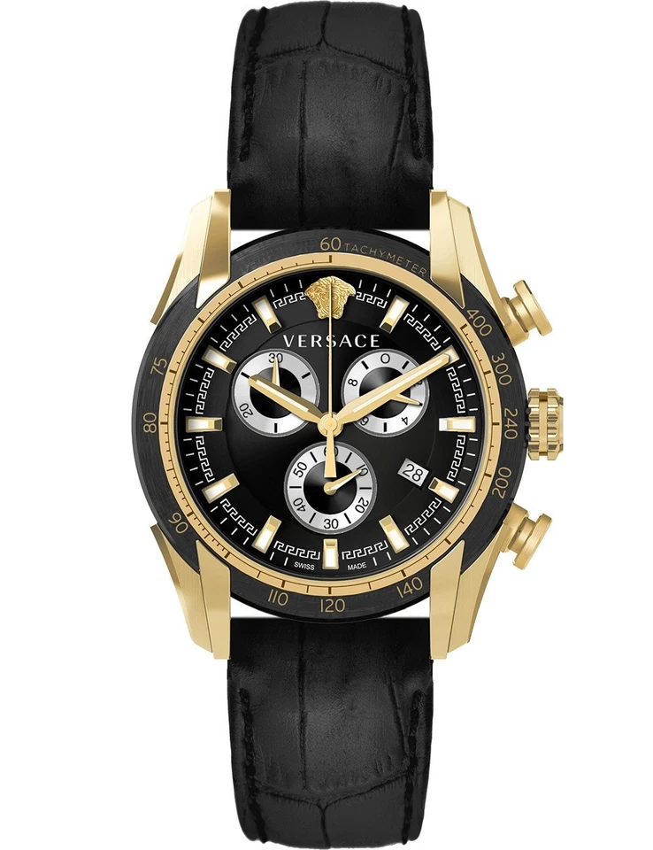 Versace VE2I00921 Mens Watch V-Ray Chrono 44mm 5ATM