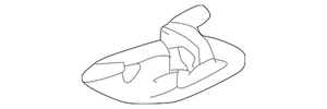 Genuine Ford Tailgate Handle 1L3Z-9943400-BAA - Picture 1 of 6