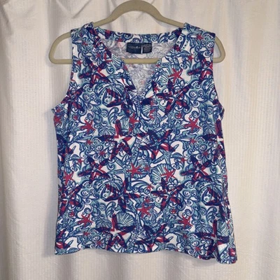 Карибский Joe цветной морской без рукавов Майка раковины (L) - Изображение 1 из 4