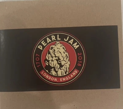 Pearl Jam July 17 2018 Cd London UK 3 CDs Foto 1 de 4