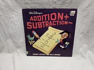 Walt Disney’s Addition and Subtraction LP Vinyl Record  - Picture 1 of 4