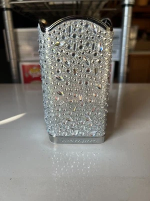 Vintage Bath & Body Works Silver Tossed Gems Gentle Foaming Soap Holder New - Image 1 of 4