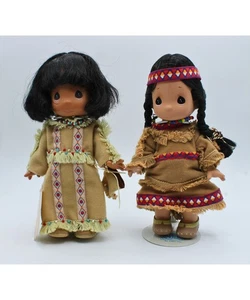 Precious Moments | Lot of 2: Morning Glory America & Shonnie Dolls | No Box - Picture 1 of 5