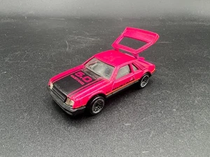 Hot Wheels Mustang Cobra Corgi Pink 1997 Mainline #623 Decent Loose Condition - Picture 1 of 4
