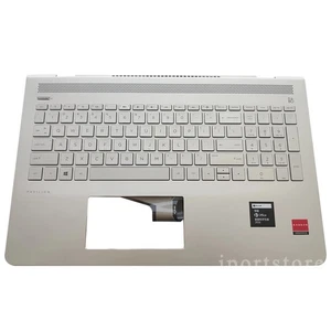 For HP Pavilion 15-CC 15CD Palmrest Backlit Keyboard 926859-001 928438-001 - Picture 1 of 4