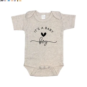 It'S a Baby Boy Pregnancy Announcement Infant Bodysuit (Nautral) - Picture 1 of 6