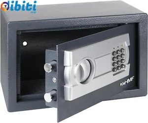 HMF 4612112 Cassaforte Mobile Chiusura Elettronica Cassaforte Muro, 31 x 20 x 20 - Foto 1 di 13