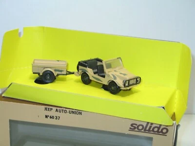 Solido, Car Military Jeep Auto-Union Color Sand And Camouflage A - Image 1 of 3