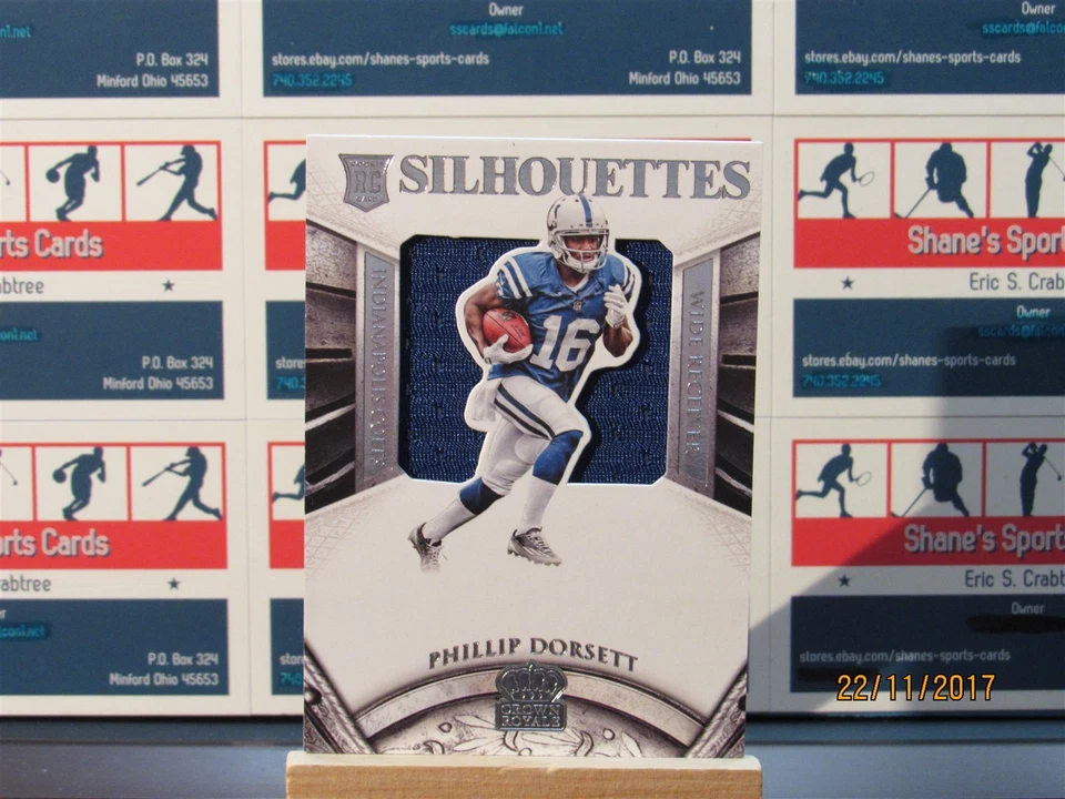 2015 Crown Royale Rookie Silhouettes #231 Phillip Dorsett SN 251/299 - Image 1 of 1