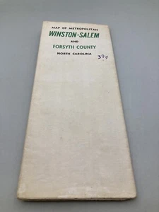 Map of Winston-Salem Vintage - Picture 1 of 4