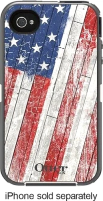 Funda Colección OtterBox Defender Anthem para Apple iPhone 4, 4S Rojo/Blanco/Azul Foto 1 de 2