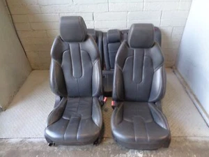 Range Rover Evoque Seats Set of Electric Black Leather L538 2011 to 2015 L18065 - Picture 1 of 12