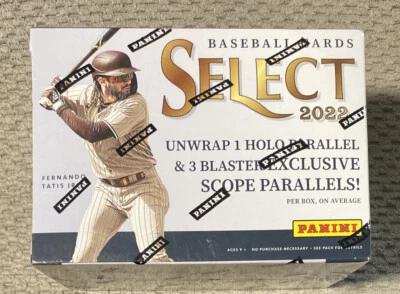 2022 Panini Select Baseball Blaster Box Factory Sealed 👀 For Black Finite #1 📈 - Image 1 of 2