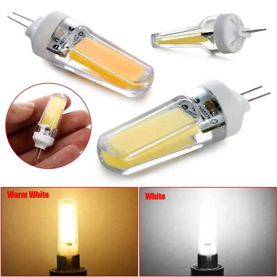 Dimmable G4 G9 E14 LED Corn Bulb Silicone Crystal Spotlight 6W 9W Replace Lamp - Image 1 of 4