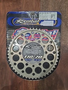 Renthal 45-Tooth Gold Ultralite Rear Sprocket - #210U-530-50P-HA - Picture 1 of 2