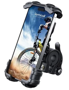Lamicall Bike Phone Holder Motorcycle Mount - Motorcycle Phone Holder Handleb... - Picture 1 of 7
