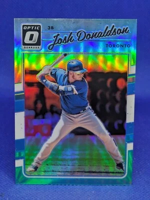2017 Panini Donruss Optic Aqua /299 Josh Donaldson #150 - Image 1 of 2