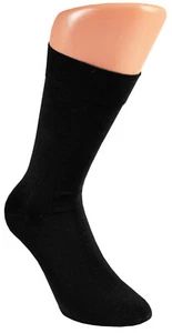 3 - 12 Paar RS Socken Strümpfe Softrand OHNE Gummi ohne Naht schwarz 39 - 54 Neu - Bild 1 von 1