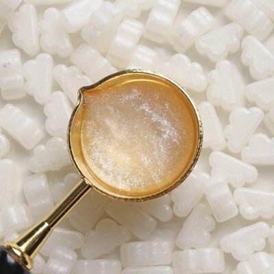 200 cuentas de sello de cera en la nube, perfectas para tarjetas, sobres, invitaciones, cartas Foto 1 de 4