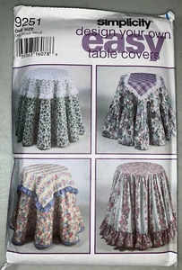 Simplicity Seeing Pattern Easy Tischdecken Wohndeko 9251 Neu ungeschnitten - Bild 1 von 3