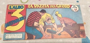L'ALBO DEI 3 INSEPARABILI  striscia # 12  -EDIZIONE MEDIOLANUM -ORIGINALE- 1950 - Picture 1 of 2