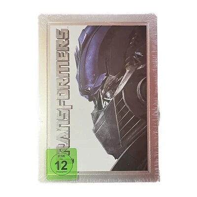 Neu Transformers DVD Steelbook 2008 Film Michael Bay Spielberg Sealed - Bild 1 von 4