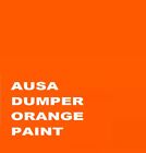 AUSA DUMPER ORANGE PAINT Machinery 1lt Enamel Paint Brush or Spray 1000ml