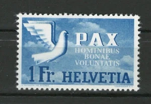SUIZA EUROPA PAX PAZ PAIX MH 1FR SELLO DE HCV Lote (AYUDA 859) - Imagen 1 de 1
