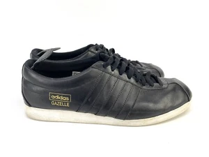 Adidas Originals Gazelle Sneakers Mens Size 12 2010 Triple Black Tab G42073 Rare - Picture 1 of 11