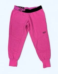 FOX RACING JOGGERS WOMENS SMALL PINK 24.5 INSEAM - Picture 1 of 7