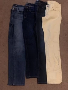 Nine West Women's Mid-Rise Skinny Jeans, Size 28 - Soft Black - Picture 1 of 9