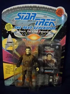 1993 PLAYMATES STAR TREK THE NEXT GENERATION LORE Figur & Space Cap # 6022 - Bild 1 von 2