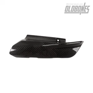For Ducati Monster 821/1200 2014 100% Carbon Fiber Left Motor Cover Panel Gloss - Picture 1 of 1