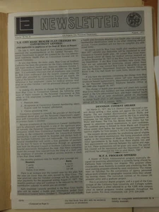 Un boletín informativo de empleados de la ciudad de Los Ángeles varios años 60 servicio civil de la década de 1970 - Imagen 1 de 8