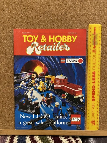 VINTAGE AUSSIE TOY RETAILER MAGAZINE LEGO TRAINS MARBLES CABBAGE PATCH KIDS +++ Cover
