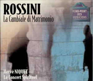 ROSSINI la cambiale di matrimonio LE CONCERT SPIRITUEL HERVÉ NIQUET / CD DIGI - Imagen 1 de 2